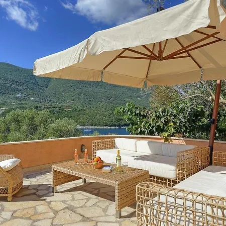 Villa Sleeps 8 Pool Air Con Wifi Syvota